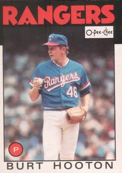 1986 O-Pee-Chee Baseball Cards 036      Burt Hooton